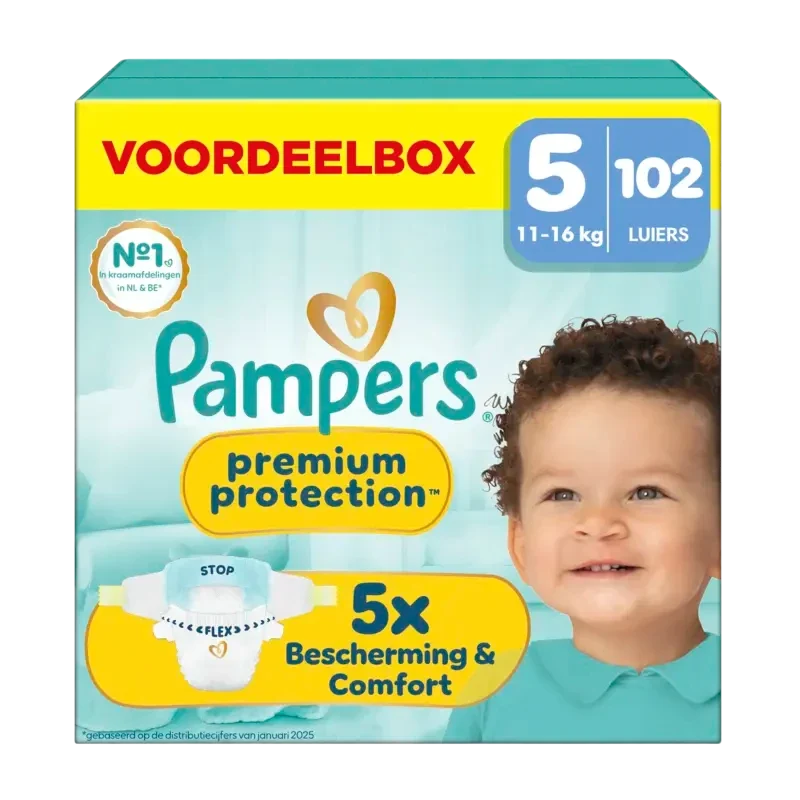 Pampers Premium protection luiers maat 5