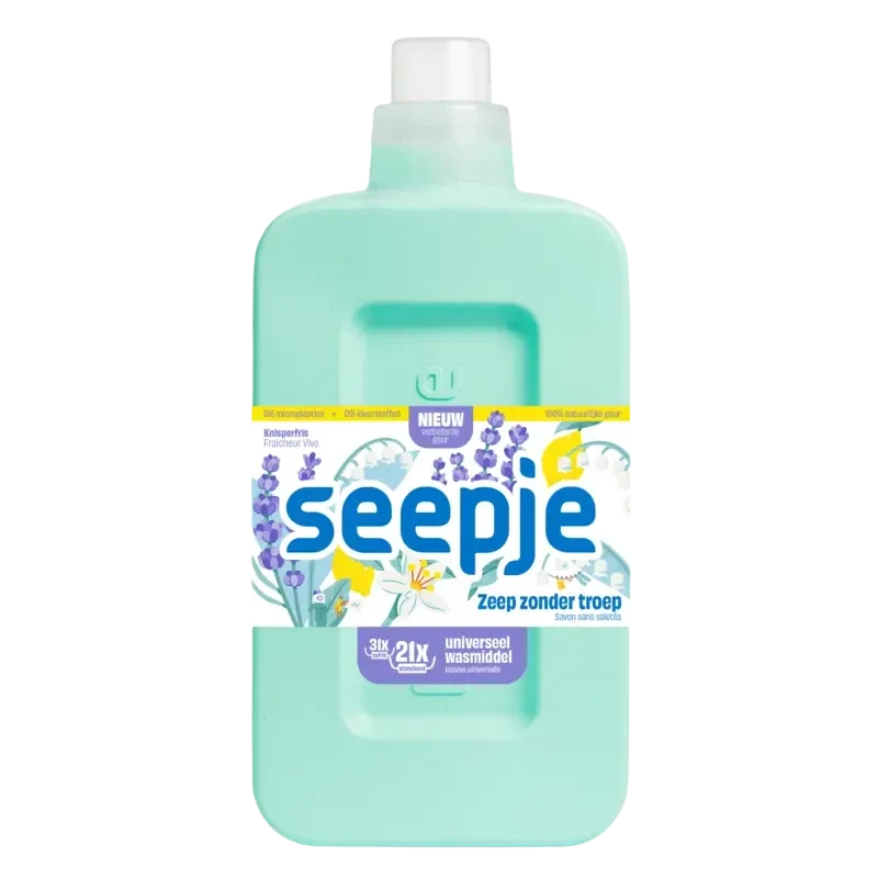 Seepje Wasmiddel universeel knisperfris