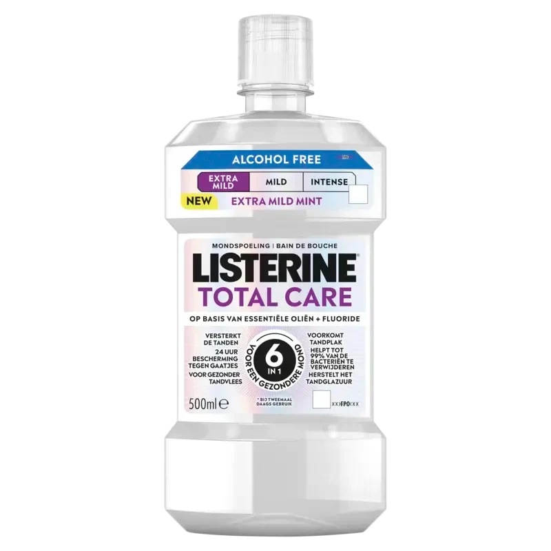 Listerine Total Care Alcoholvrij Extra Mild