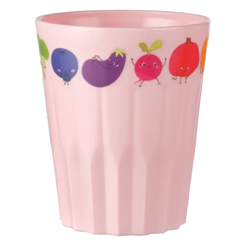 Plastic beker wortel