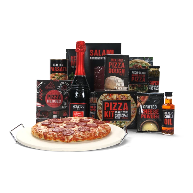 Pizzasteen Set & Spumante