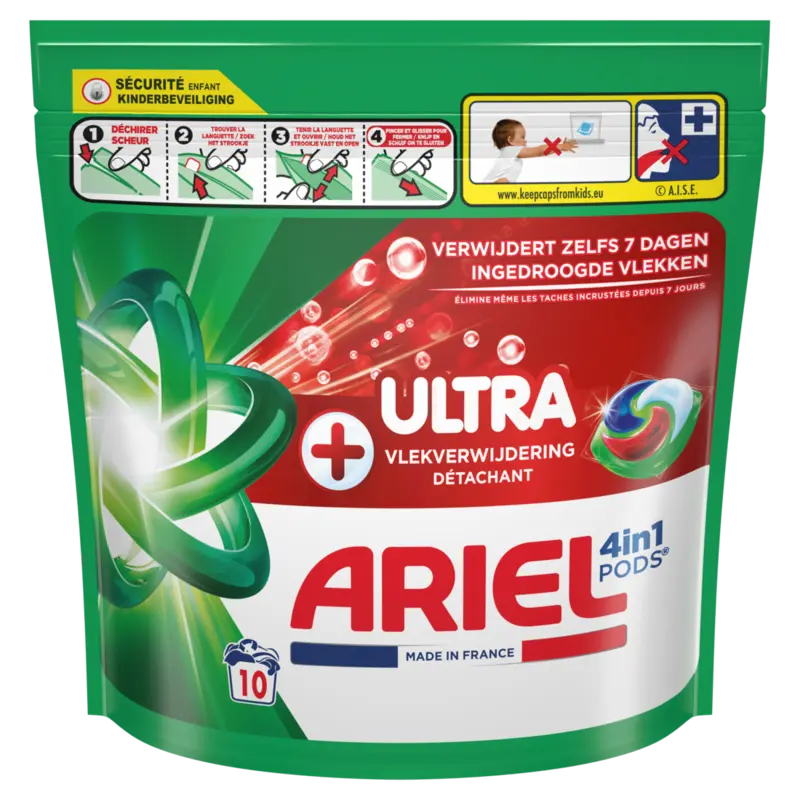 Ariel 4in1 pods+ ultra wasmiddelcapsules