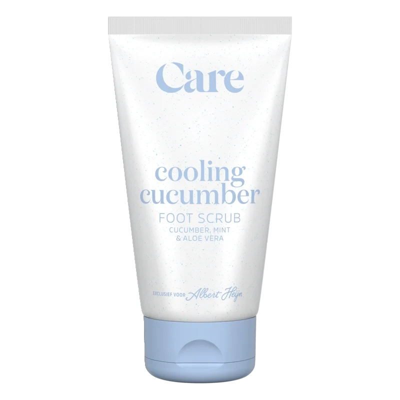 Care Cooling cucumber foot scrub