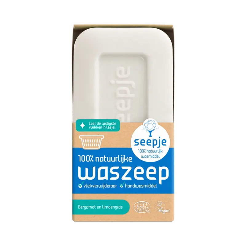 Seepje Waszeep bergamot en limoengras
