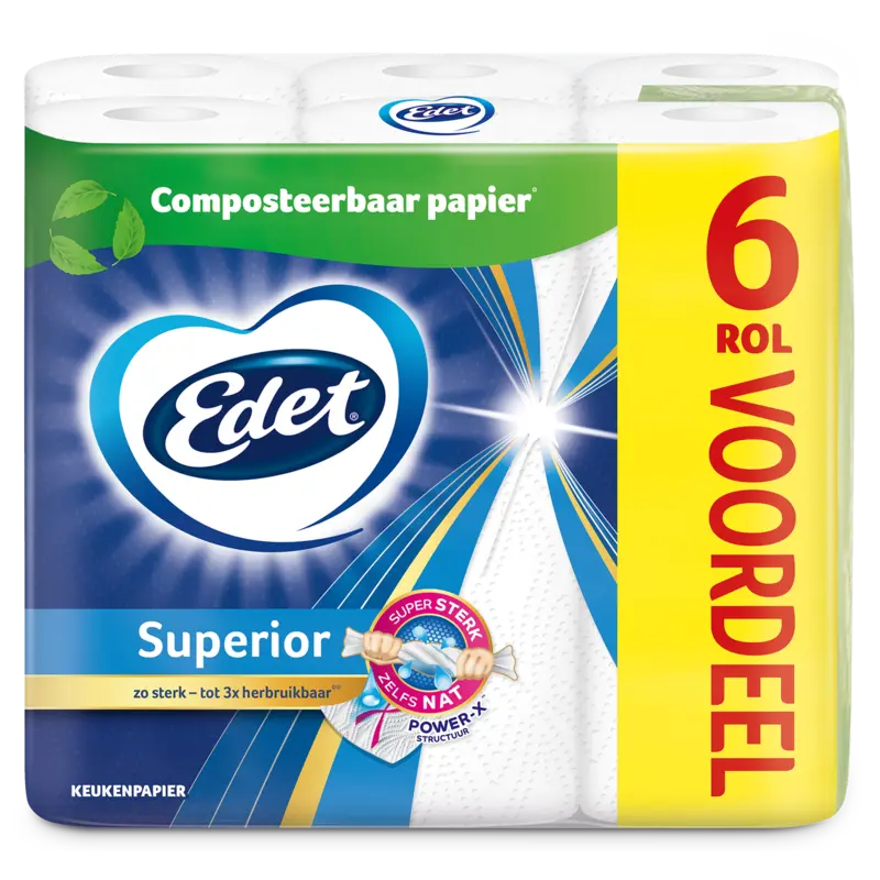 Edet Superior keukenpapier voordeelpak