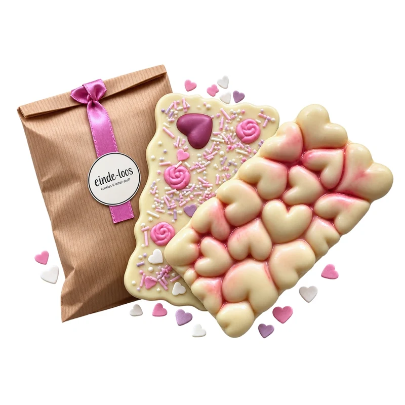 Hartjes Reep - Witte chocolade