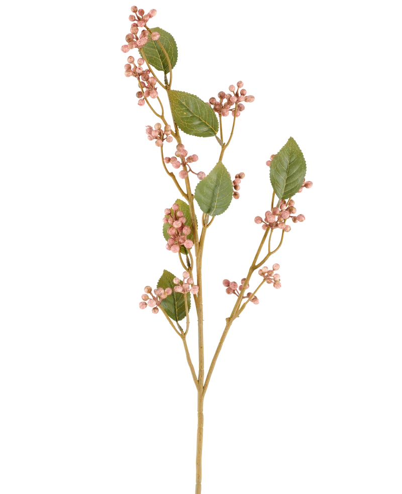 Kunstbloem Dewberry 78 cm oud roze