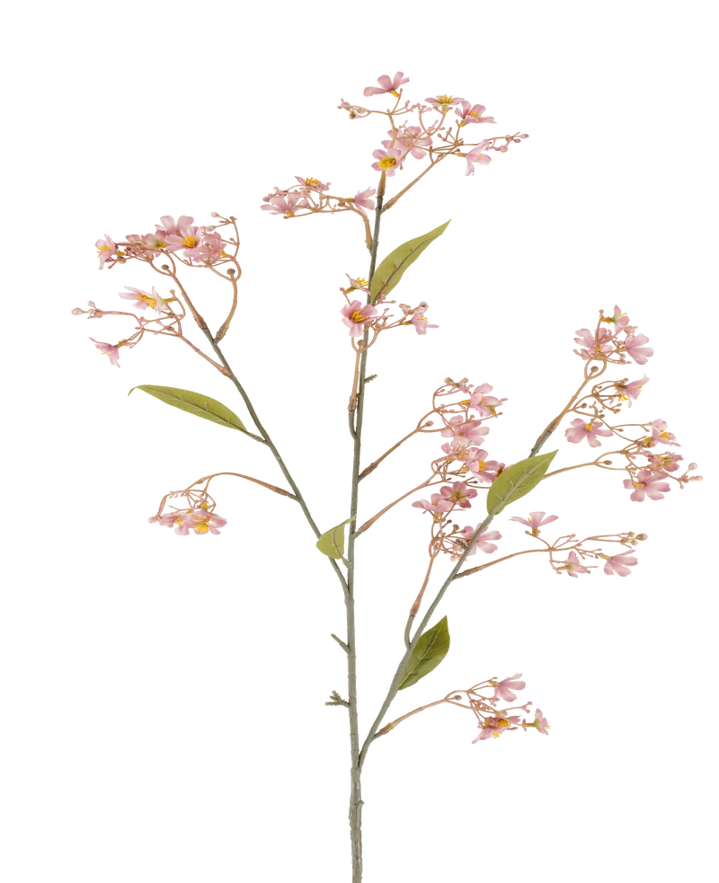 Kunstbloem Daphne 108 cm oud roze