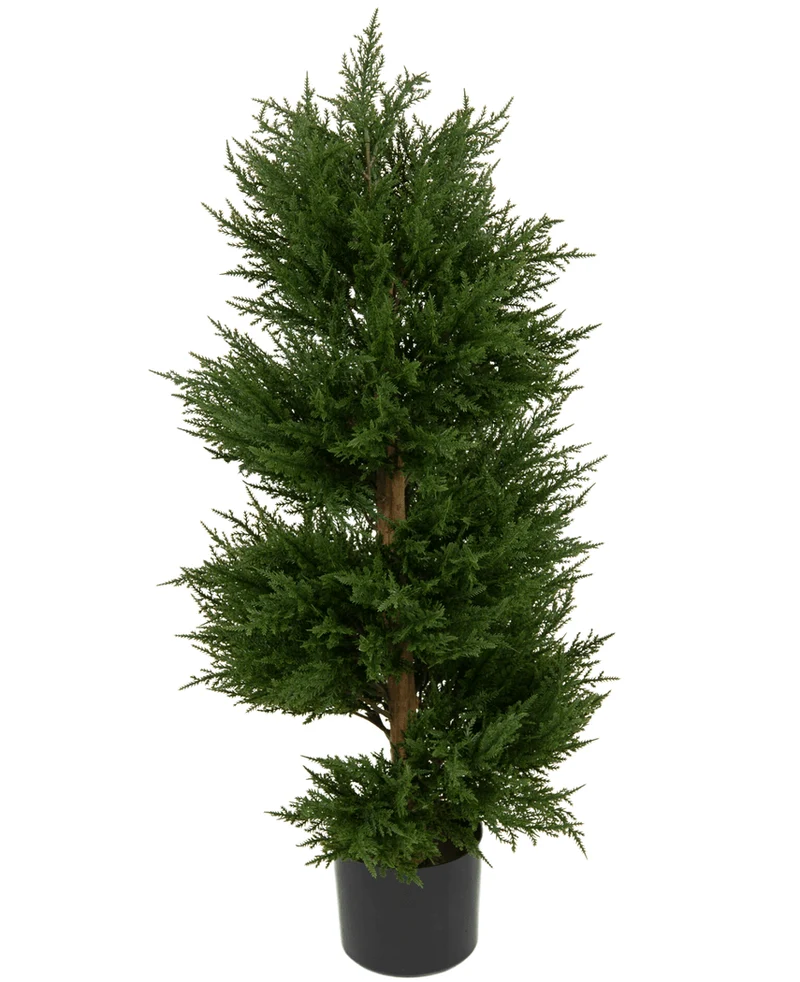 Kunstplant Conifeer Spiraal UV 90cm