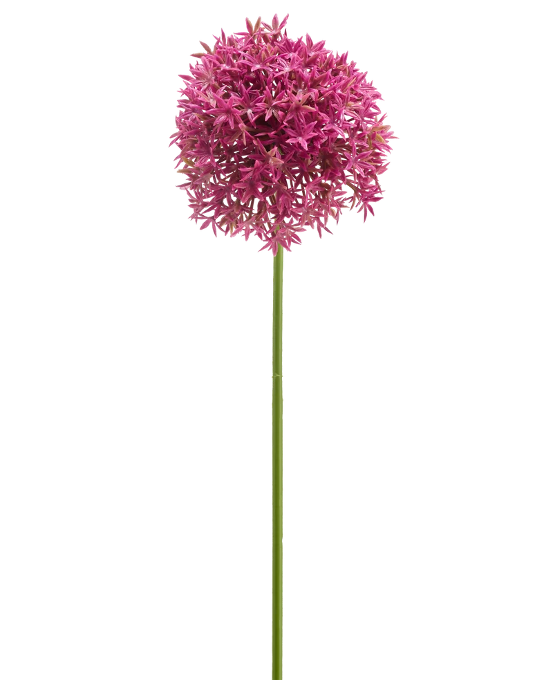 Kunstbloem Mini Allium 60 cm mauve