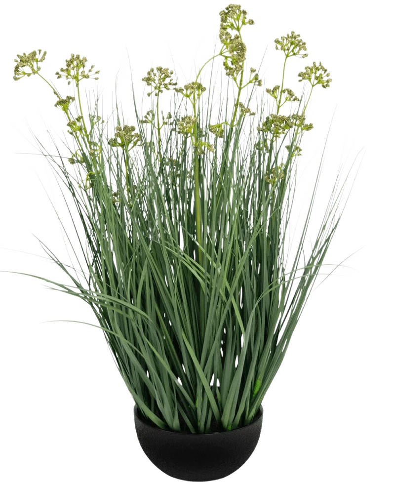 Kunstgras Prei Bloem Ui Graspot 60cm brandvertragend