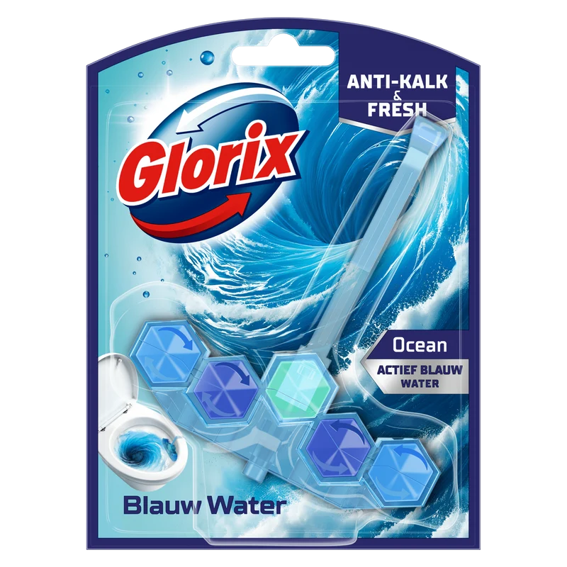 Glorix Toiletblok Blauw water oceaan