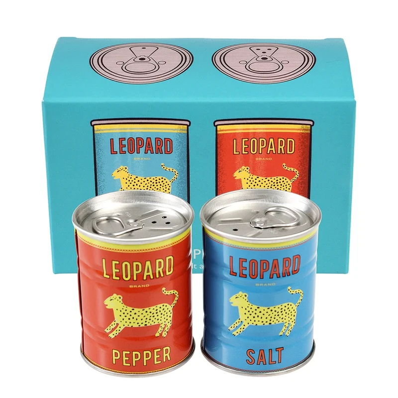 Zout- en peperblik - Luipaard