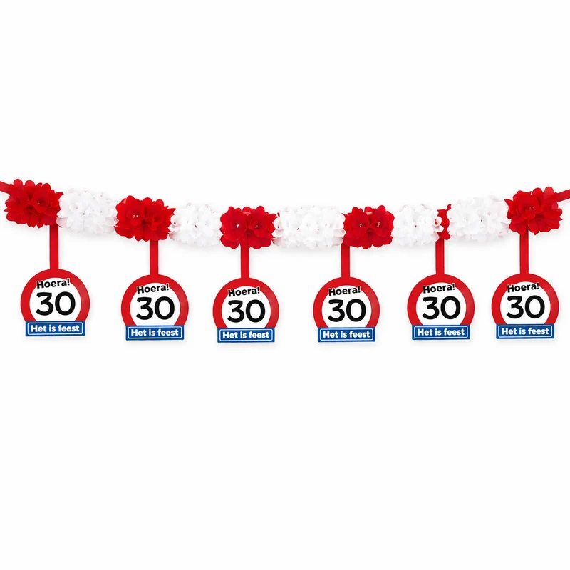 Slinger Hoera 30 verkeersbord