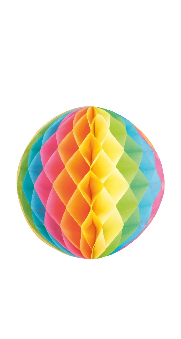 Honeycomb regenboog - 20 cm
