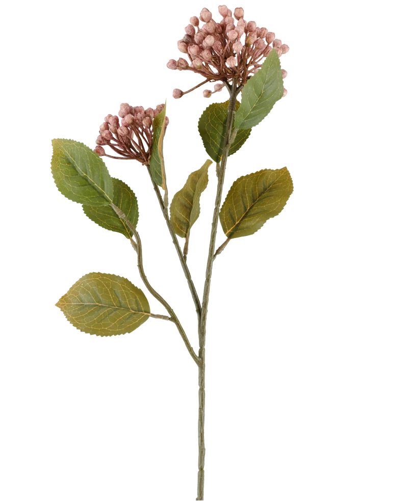 Kunstbloem Hortensia 55 cm mauve