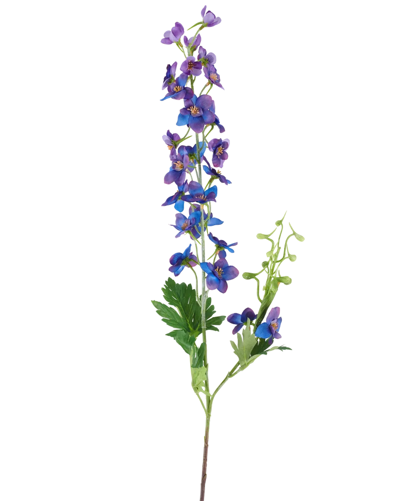 Kunstbloem Delphinium 79 cm paars