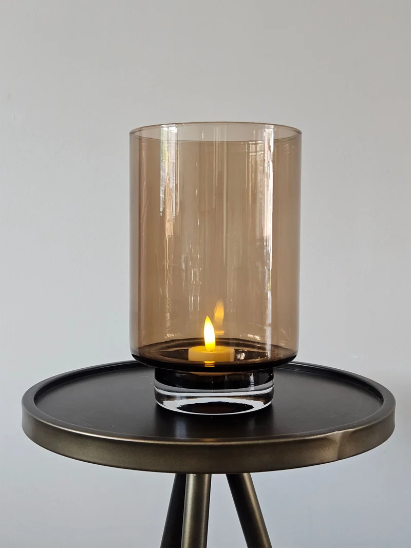 Windlicht Dune Taupe S