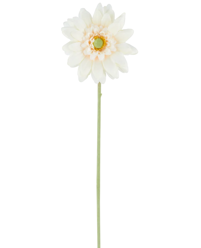 Kunstbloeme Mini Gerbera 47 cm creme