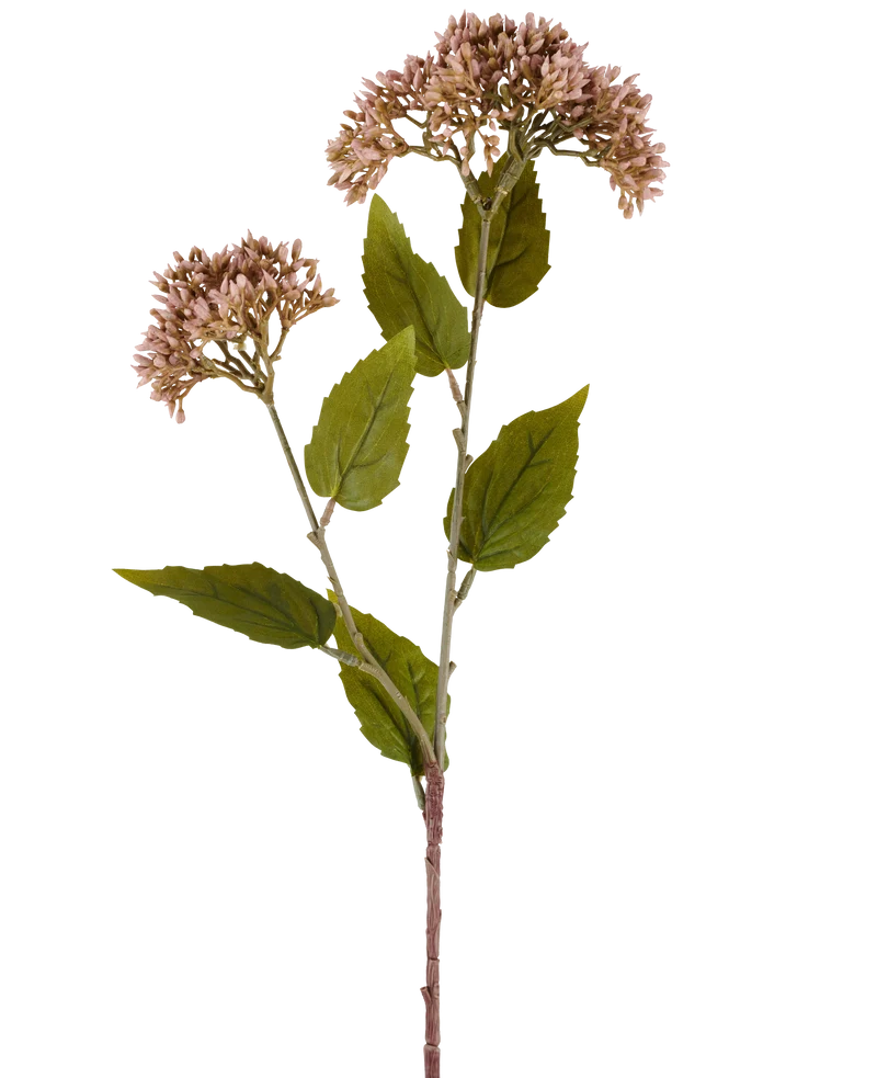 Kunstbloem Sedum 67 cm mauve