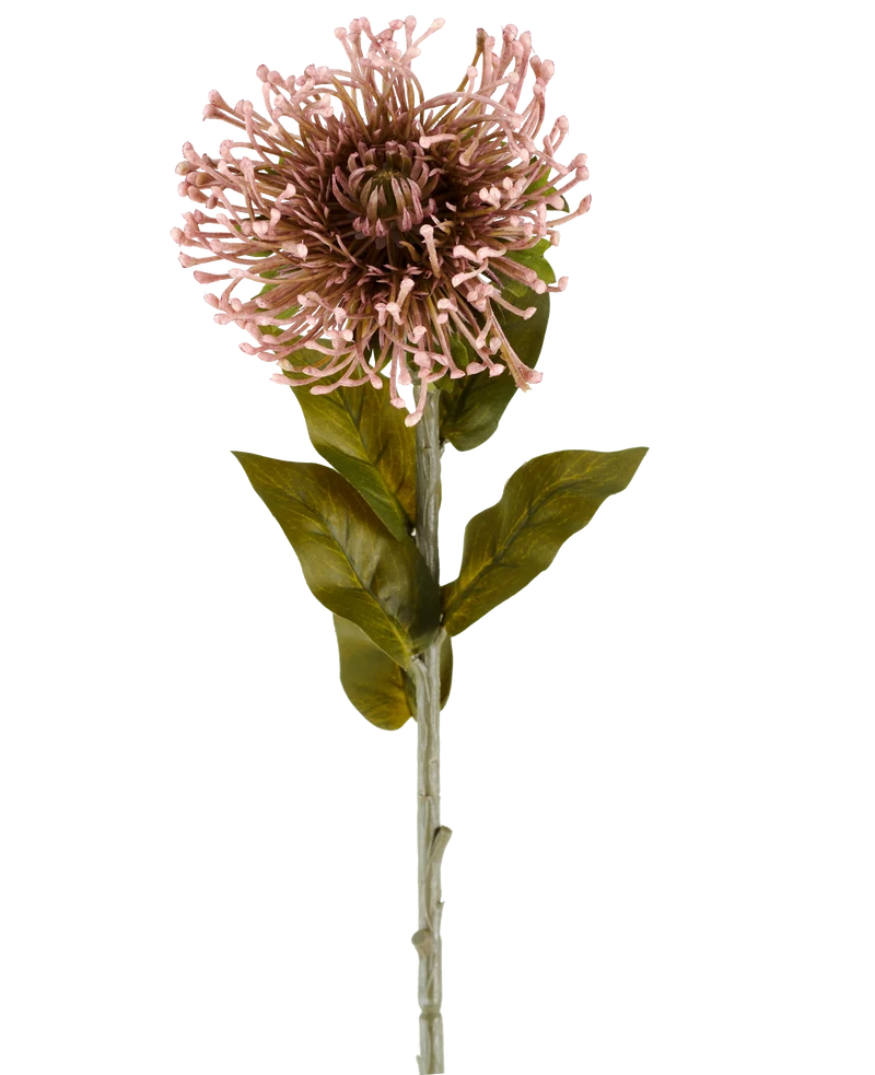 Kunstbloem Protea 65 cm mauve