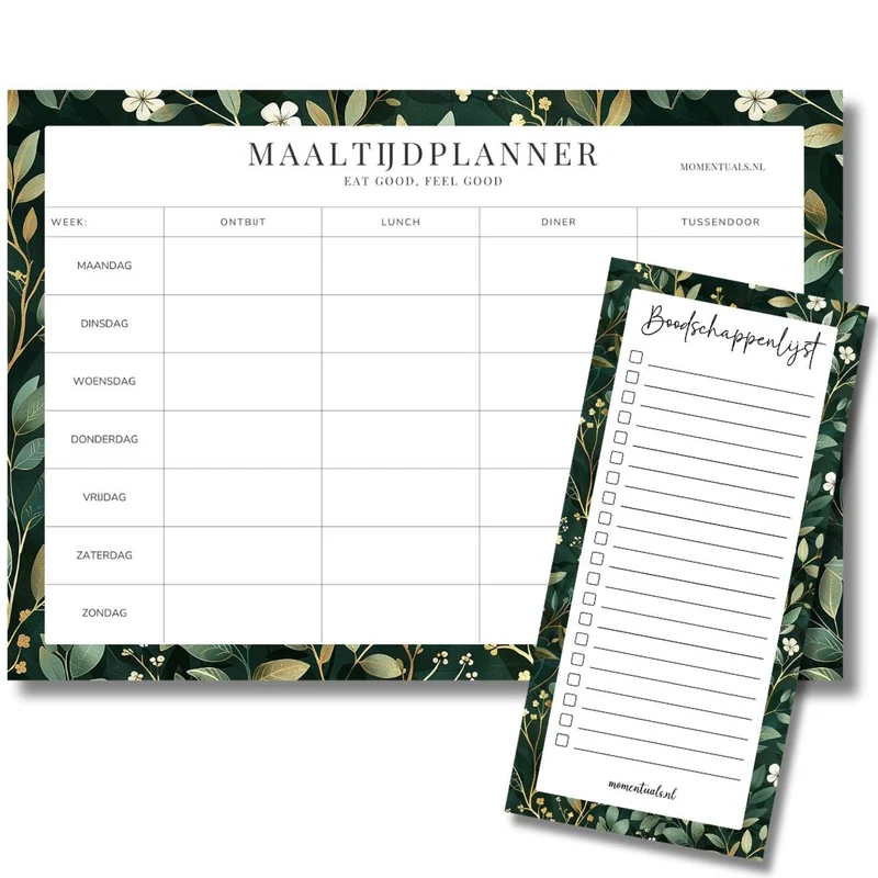 Maaltijdplanner & Boodschappenlijst
