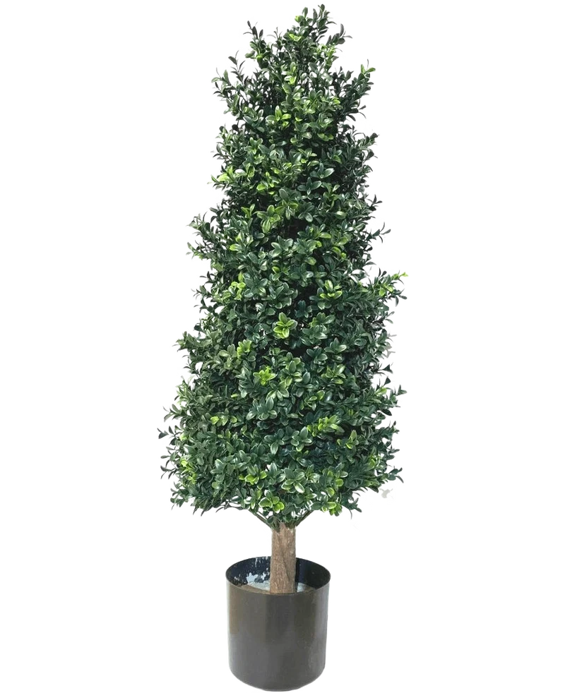 Kunstplant Buxus Pyramide UV 90 cm