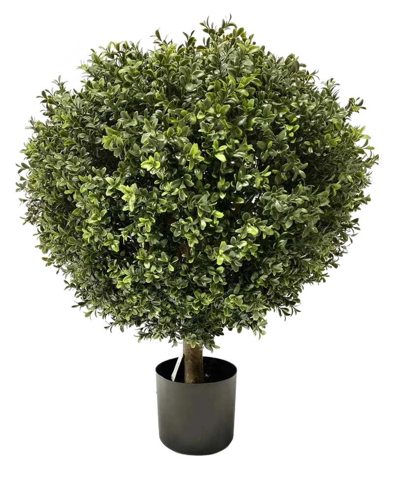 Kunst Buxus op stam UV d60 cm