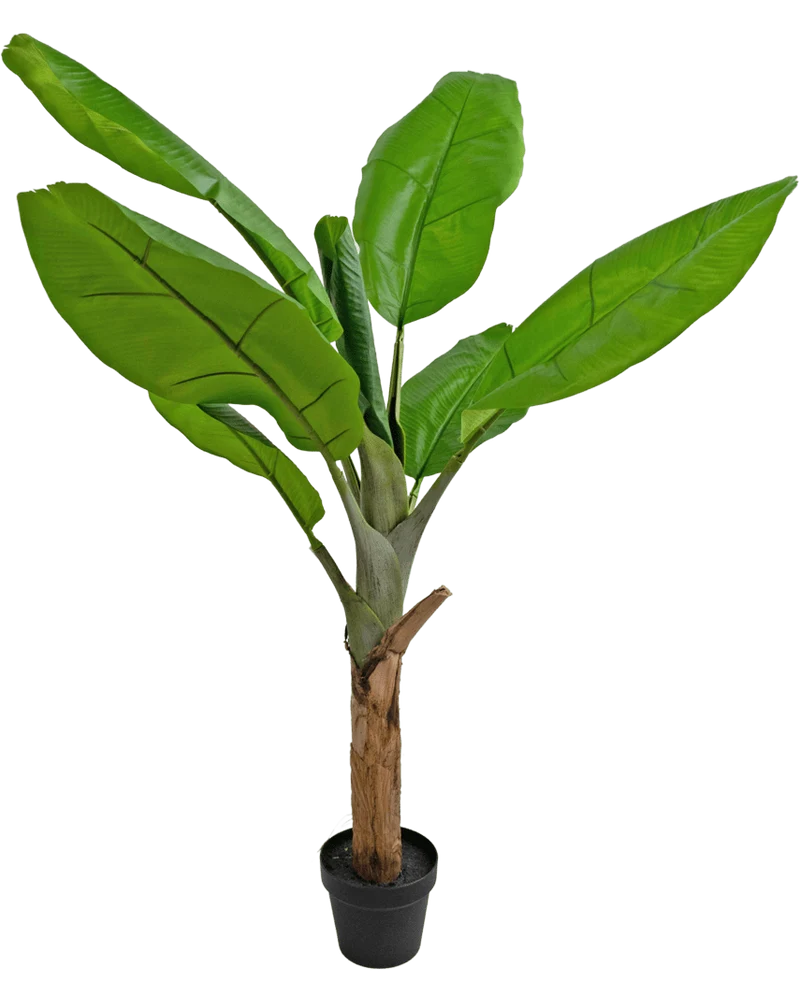 Kunstplant Bananenboom 120 cm