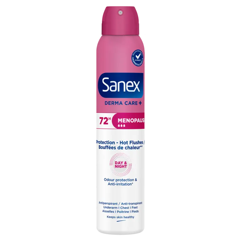 Sanex Derma care+ menopause deodorant spray