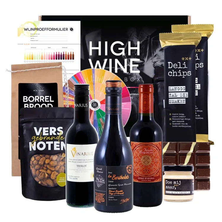 High Wine Pakket - Wijnproeverij voor thuis