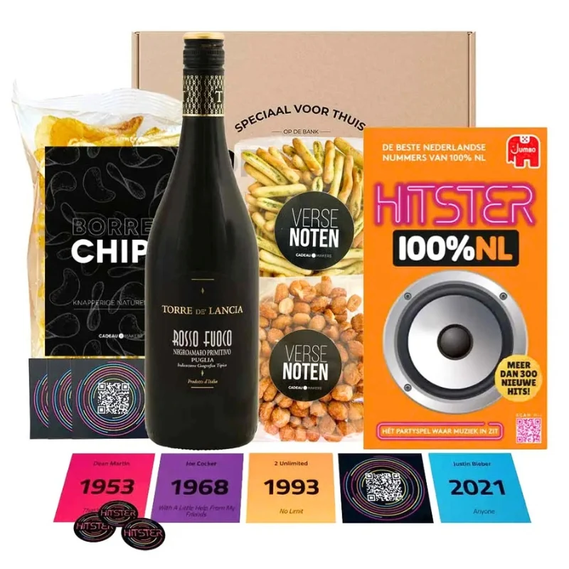 Spelletjes cadeau pakket met Hitster | Bestseller!