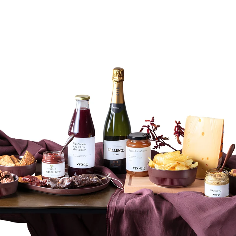 Borrelen en bubbelen - Luxe verwenpakket