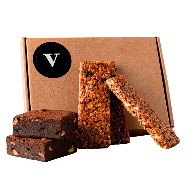 Brievenbus pakket 1 - Verse brownies & mueslirepen