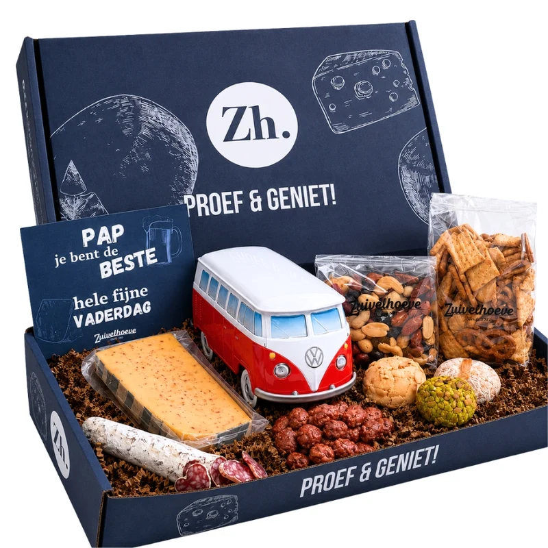 Borrelpakket met Volkswagen blik