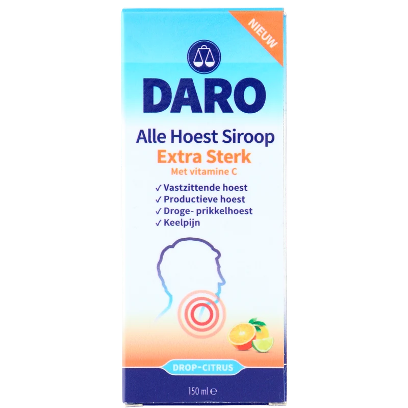 Daro Alle hoest extra sterk vitC