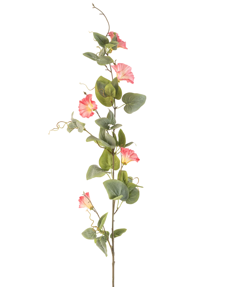Kunstbloem Winde 122 cm roze