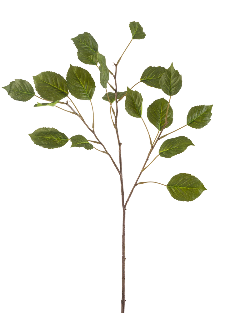 Kunsttak Hortensia 75 cm groen