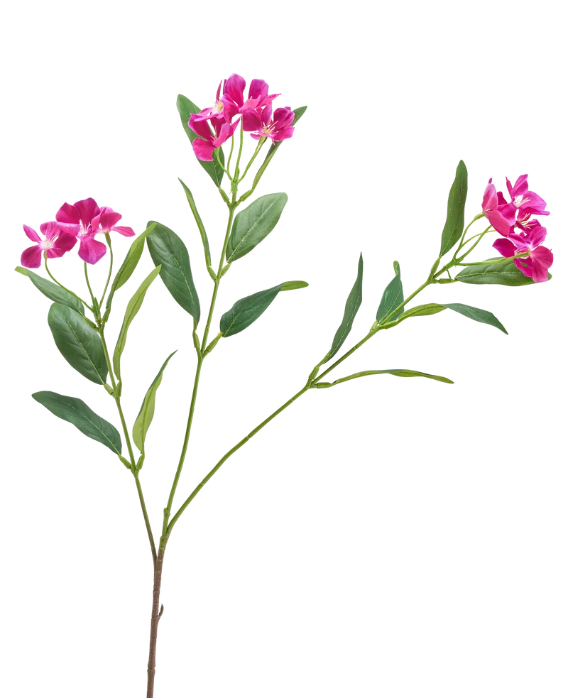 Kunstbloem Catharanthus 68 cm paars