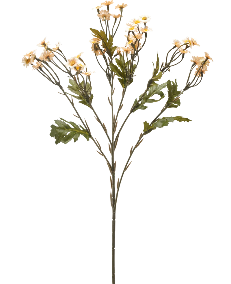 Kunstbloem Mini Daisy 61 cm creme