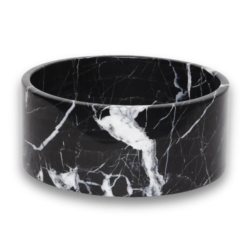MARMEREN FRUITSCHAAL ZWART