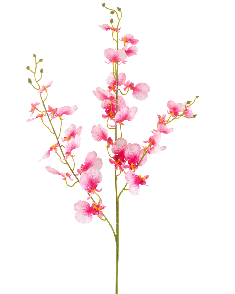 Kunstbloem Orchidee 98 cm roze