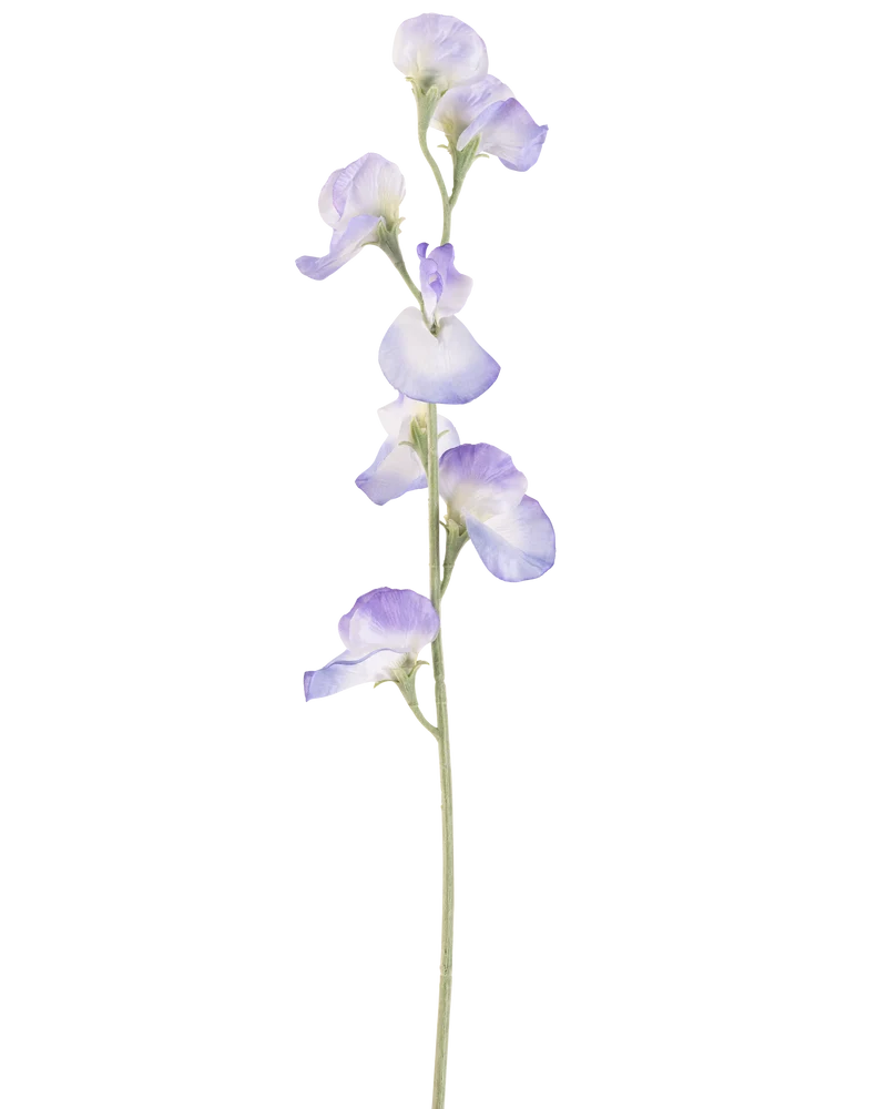 Kunstbloem Erwt 64 cm lavendel