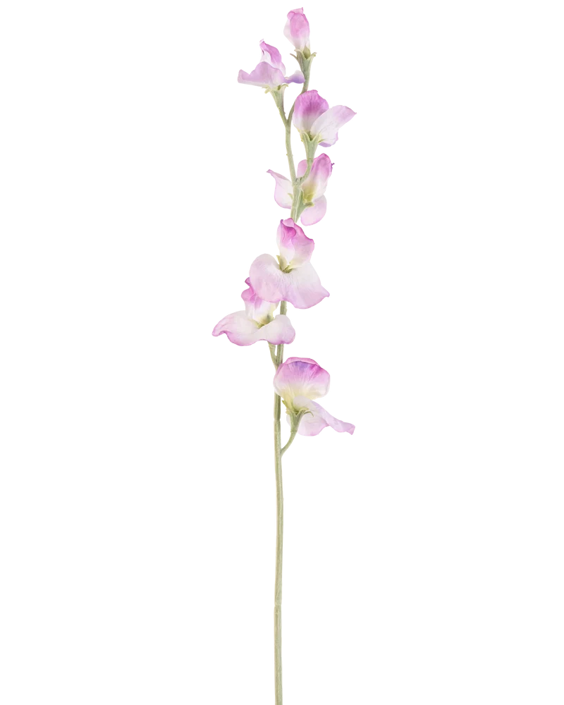 Kunstbloem Erwt 64 cm paars