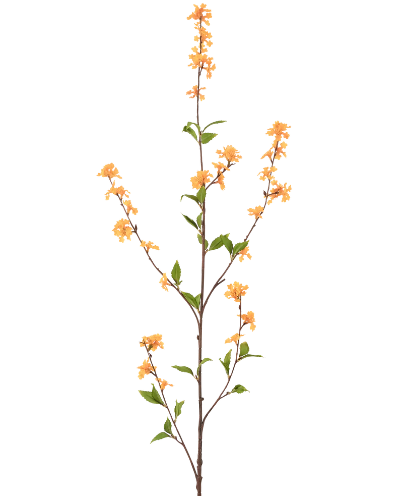 Kunstbloem Bloemen 119 cm geel