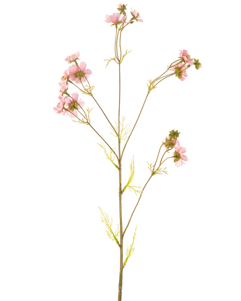 Kunstbloem Cosmos 95 cm roze
