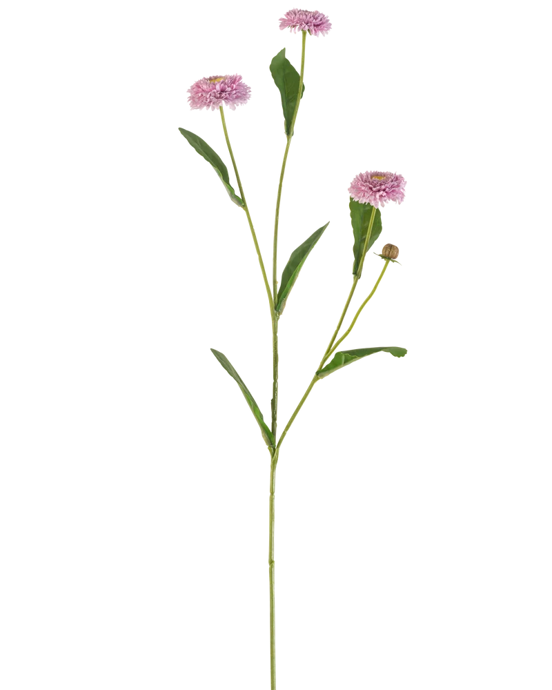 Kunstbloem Zomeraster 57 cm mauve