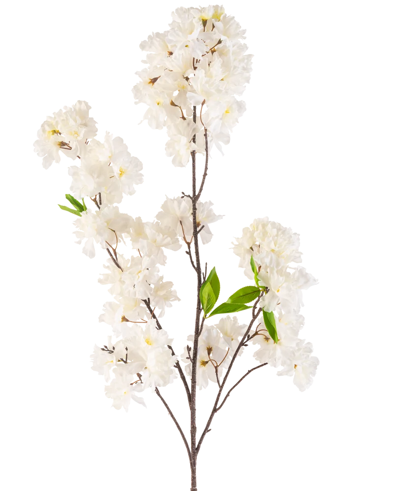 Kunstbloem Kersenbloesem 119 cm crème
