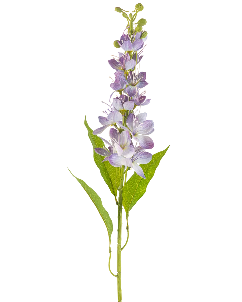 Kunstbloem Aziatische appel 84 cm lavendel