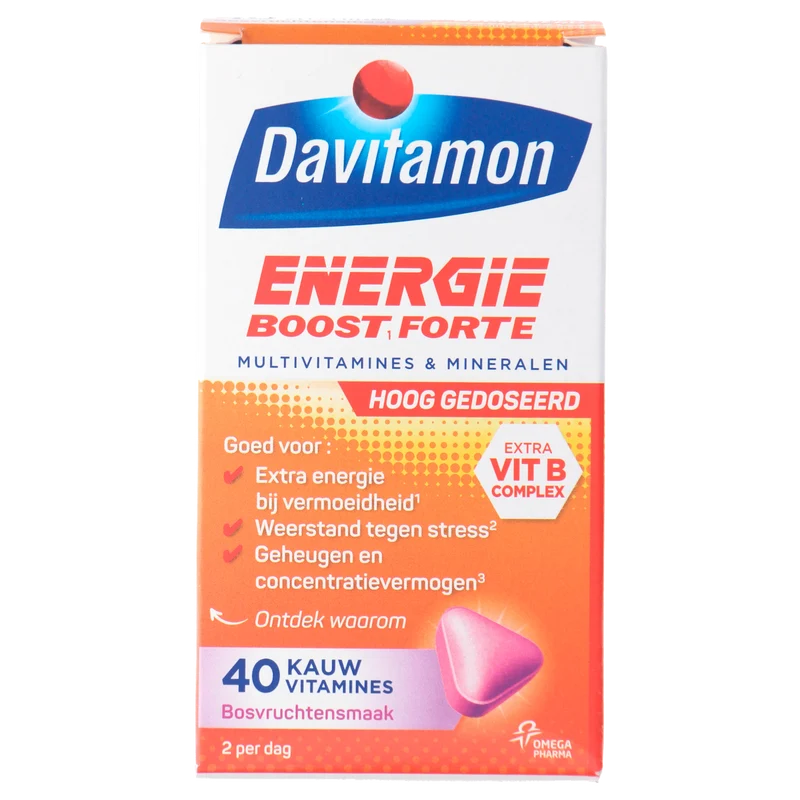 Davitamon Vitamine Energie kauwtablet